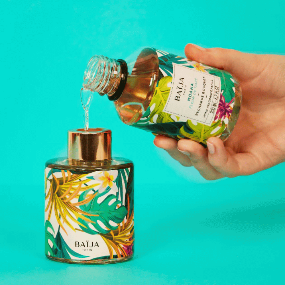 Baija Moana Wood Reed Diffuser Refill - 200ml